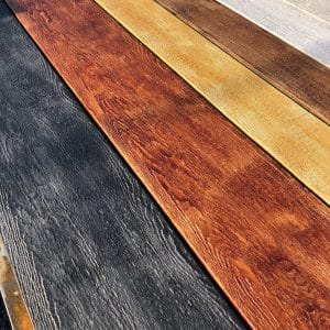 Composite Decking Alternative: Stained LumberCon